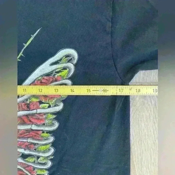 Lil Skies Butterfly Ribs Skeleton T-Shirt Shelby Album Tour Mens S Rap Shirt - Picture 5 of 7